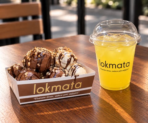 8'li Klasik Lokmata + Limonata