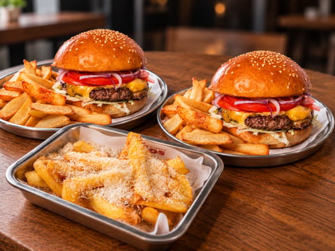 2 So Mac Burger + 1 adet Trüf Parmesanlı Patates