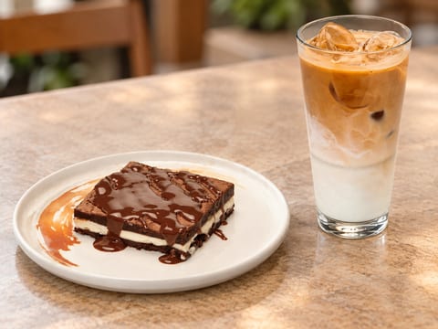 Seçili Tatlı + Ice Latte