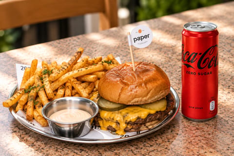 Öğlen Burger Menüsü